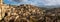 Magnificent skyline of historic Matera with the cathedral and cave church of Saint Mary of Idris, Southern Italy