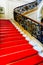 Magnificent stairway entrance to the Phillipsruhe castle museum in Hanau, Germany