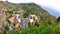 Magnificent view of sicilian coast from Castelmola in Sicily