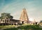 Magnificent View of Sree Virupaksha Temple, Hampi, INDIA, KARNATAKA, UNESCO World Heritage Site