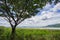 Magnificent views of Lam Takhong reservoir seen from Thao Suranari Park,Ban Nong Sarai,Pak Chong,Nakhon Ratchasima,Thailand.