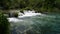 Magnificent waterfalls in Plitvice Lakes National Park, Croatia.