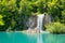 Magnificent waterfalls in Plitvice National Park