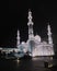 magnificent white mosque in cimanggis indonesia