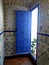 Magnificent wood door in a Palace in Catalonia