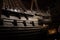 The magnificent wooden Vasa warship salvaged from the sea and displayed at Vasa Museum.