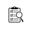 Magnifier assessment checklist icon