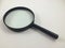 Magnifier Glass, Black handled magnifying glass