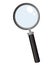 Magnifier search icon-gear sign,magnifier sign-research illustration-zoom. Vector illustration on white background