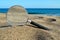 Magnify Glass on the Sand Beach