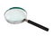 Magnifying glass isolated