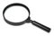 Magnifying glass looking lens magnify isolated