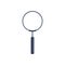 Magnifying Glass,loupe in a flat style. Zoom. Magnifier. Vector illustration.