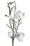 Magnolia white artificial flower