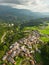 Magome, Japan in the Kiso Valley during summertime along the Nakasendo Trail