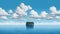 Magritte\\\'s Ultra Hd Realistic Painting Of Surreal Climate Change Background