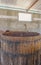 Maguey Fiber Fermenting In Wooden Vats