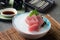 Magura Akami , Tuna Sashimi sushi