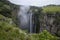 Magwa Falls, waterfall forests and jungle in the wild coast of South Africa