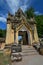 Maha Aungmye Bonzan monastery entrance gate. Inwa. Mandalay region. Myanmar