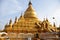 Maha Lawka Marazein golden stupa pagoda paya temple or Kuthodaw inscription shrine for burmese people and foreign travelers travel