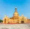 Maha Wizaya pagoda in Yangon. Myanmar.