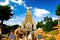 Mahabodhi temple, bodh gaya, India. The site where Gautam Buddha