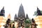 Mahabodhi Temple an historical place for Buddhist praying and pilgrim at Bodh Gaya, Bihar, India