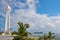 Mahahual lighthouse in Costa Maya Mexico