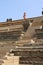 Mahanavami Dibba at the Royal Enclosure, Hampi, near Hospete, Karnataka, India