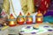 Maharashtra wedding ceremony in Hinduism : decorative earth pitcher