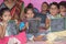 Maharastra, India - July 2019: unidentified rural school students in the classroom of their school, scene of a rural or small