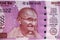 Mahatma Gandhi portrait on Indian 2000 rupee banknote