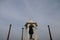 Mahatma Gandhi Statue - Gandhi Mandapam - early morning view - Pondicherry travel - India tourism