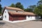 Mahatma Gandhiâ€šÃ„Ã´s house at Sabarmati Ashram or Gandhi Ashram, Ahmedabad