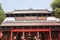 The Mahavira hall within shifo old temple in Meihua Zhou scenery zone