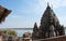 Maheshwar Ancient Ahilyeshwar Temple and River Narmada in Background