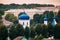 Mahiliou, Belarus. Cupolas Of Church of Saints Boris and Gleb, a