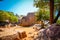 Mahishamardini Rock Cut Mandapa built by Pallavas is UNESCO World Heritage Site located at Great South Indian, Mamallapuram