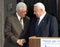 Mahmoud Abbas and Ariel Sharon