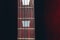 Mahogany guitar neck