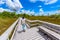 Mahogany Hammock Trail of the Everglades National Park. Boardwalks in the swamp. Florida, USA