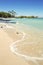 Maiahula Beach in Hawaii, USA with white sand and palm trees