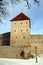 The Maiden Tower or Neitsitorn on the city wall in Tallinn, Estonia