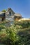 Mail box and homestead forgotten by time