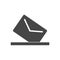 Mail box icon for web and mobile
