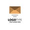 Mail, Email, Text Business Logo Template. Flat Color