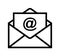 Mail envelope icon