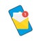 Mail envelope icon.