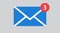 Mail icon. envelope line, flat. feedback letter sign. symbol Isolated vector illustration set email.